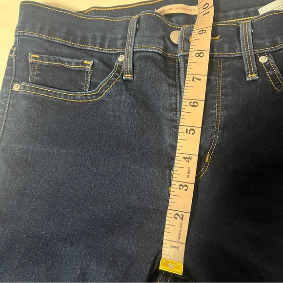 Levi’s 315 Women’s Size W30 X L30 Shaping Bootcut Dark Wash Denim Jeans EUC - Picture 10 of 10